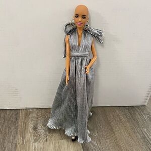 Barbie Fashionista Doll with Disco Dress and Shoes